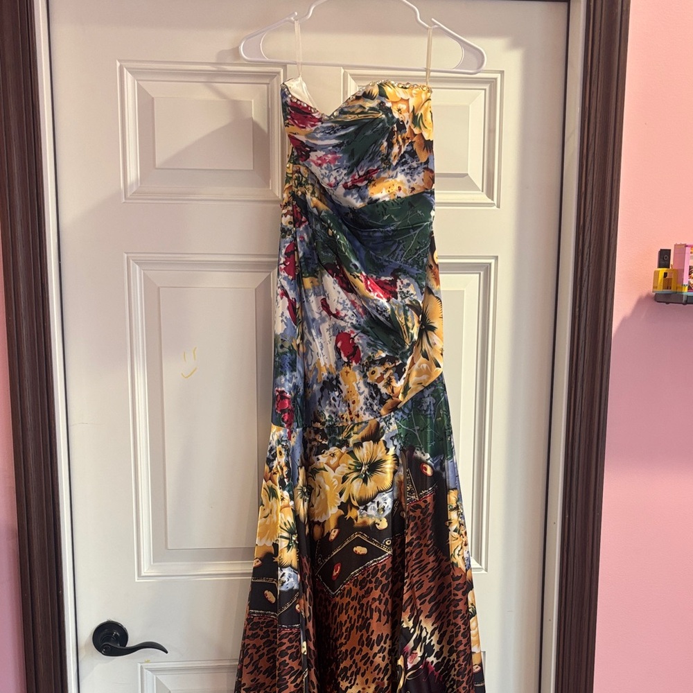 Agua Bendita Malay Ventura maxi dress in a multicolor